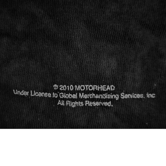 Motorhead Snaggletooth Liquid Blue Tie Dye metal rock Official T-Shirt 2XL NWT - Picture 4 of 5